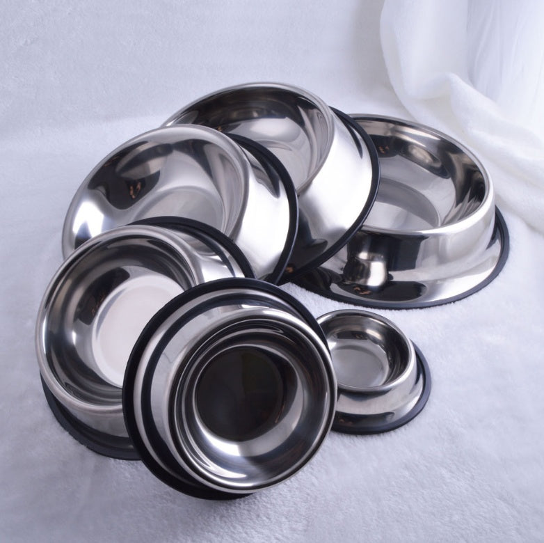 Classic Stainless Steel Bowls 2 PCS