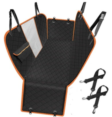 Dog Car Seat Cover View Mesh Pet Carrier Hammock Safety.