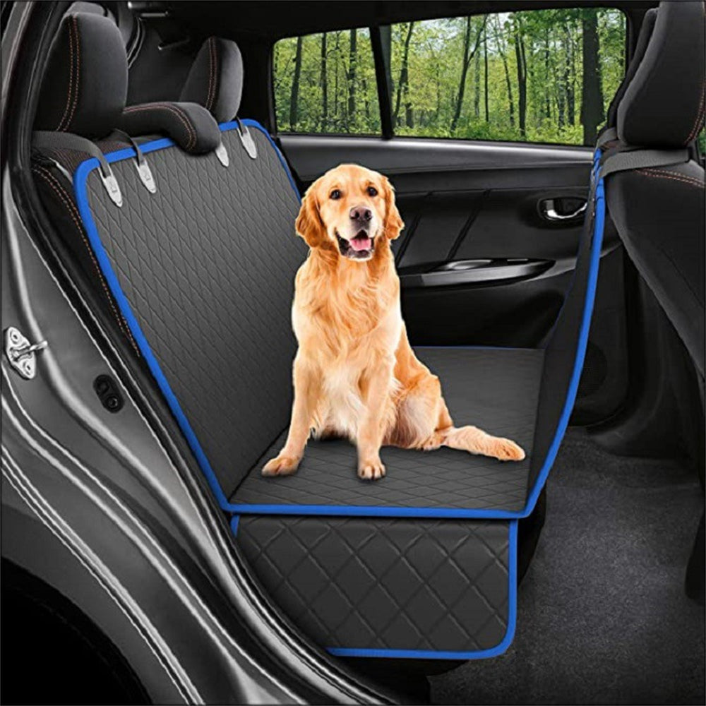 Dog Car Seat Cover View Mesh Pet Carrier Hammock Safety.